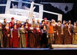 El coro del Teatro Villamarta en pleno ensayo de la ópera Otello